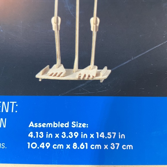 Creatology Wooden 3D Puzzle 2, Eiffel Tower & Skeleton - Picture 6 of 6